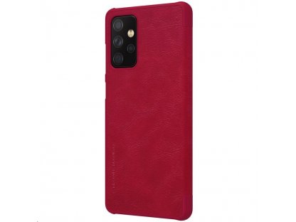 Qin Book Pouzdro pro Samsung Galaxy A72 Red