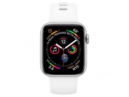 Řemínek Air Fit Band Apple Watch 1/2/3/4/5 (38/40MM) bílý