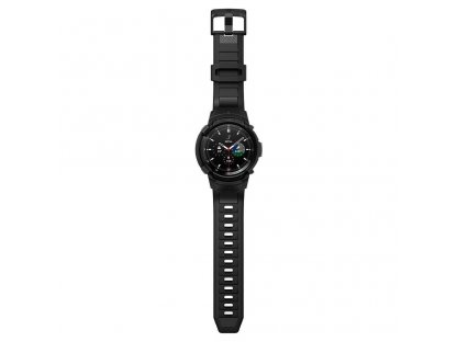 Řemínek s pouzdrem RUGGED ARMOR "PRO"  pro GALAXY WATCH 4 CLASSIC 46 MM MATNÁ ČERNÁ