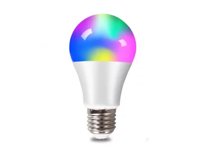 RGB barevná LED žárovka 15 W s dálkovým ovládáním