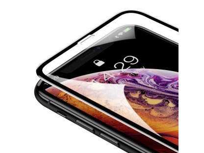 Rigid-edge Tempered Glass tvrzené sklo 3D 0,3 mm se zesíleným rámem Apple iPhone XS Max černé