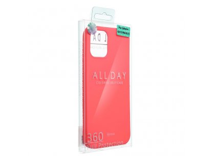 Pouzdro Roar Colorful Jelly Case pro iPhone 15 - broskvově růžové