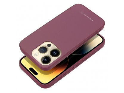 Roar Matte Glass Case  - for iPhone 14 Plus claret