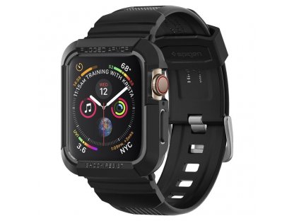 Rugged Armor Pásek ”PRO” Apple Watch 4 (44MM) černý