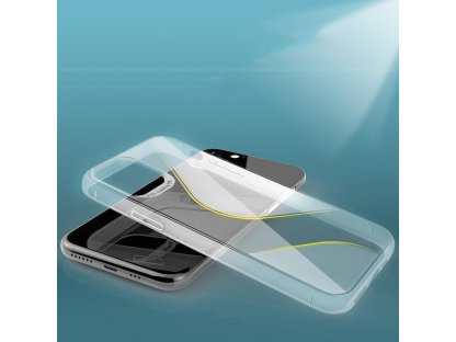 S-Case elastické pouzdro Huawei P40 Lite / Nova 7i / Nova 6 SE průsvitné