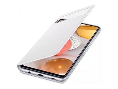 S-View Pouzdro pro Galaxy A42 5G White