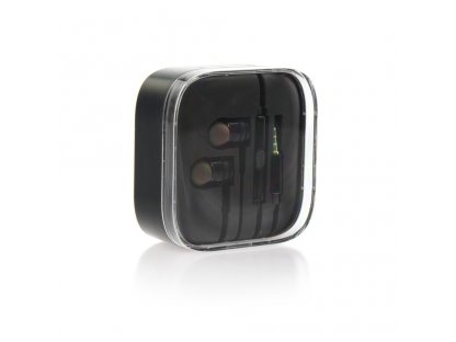 Sada HF / Sluchátka Stereo box MI metal černá (Jack 3,5mm)