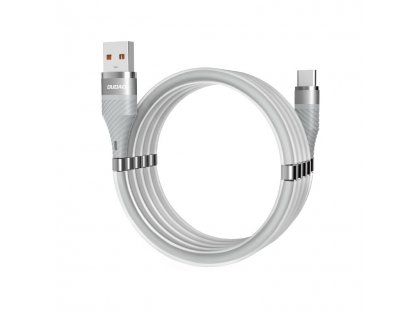 Samo organizační magnetický kabel USB - USB Typ C 5 A 1 m šedý (L1xsT light gray)