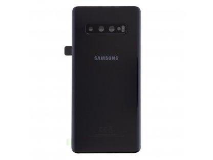 Samsung G975 Galaxy S10+ Kryt Baterie Prism černý (Service Pack)