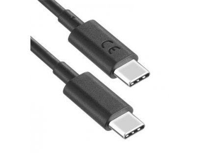 Datový kabel Motorola USB-C / USB-C 50W 1m - černý