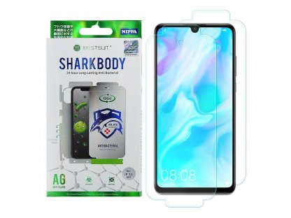 Shark Full Body Film anti bakteriální samo regenerační ochranná fólie na celý telefon (přední i zadní část) Huawei P30 Lite