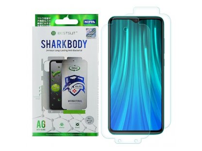 Shark Full Body Film antibakteriální samoregenerační ochranná fólie na celý telefon (přední i zadní část) Xiaomi Redmi Note 8 Pro