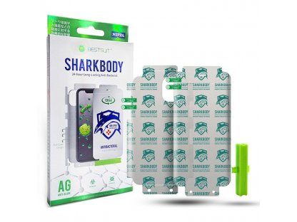 Shark Full Body Film antibakteriální samoregenerační ochranná fólie na celý telefon (přední i zadní část) Xiaomi Redmi Note 8 Pro