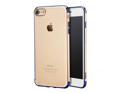 Shining Case gelové pouzdro na iPhone 8 / 7 modré