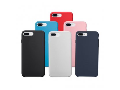 Silicone Case elastické pouzdro iPhone SE 2020 / iPhone 8 / iPhone 7 světle modré