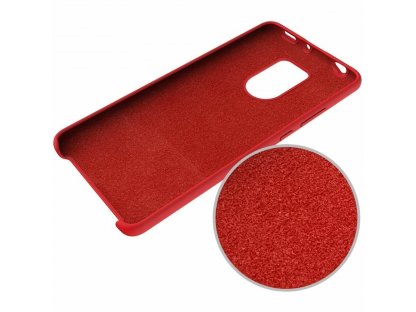 Silicone Case elastické silikonové pouzdro Huawei Mate 20 červené