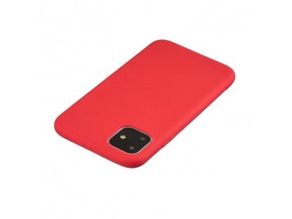 Silicone Case elastické silikonové pouzdro iPhone 11 červené