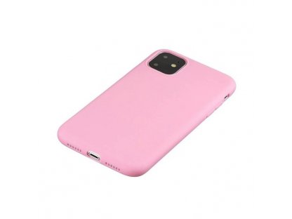 Silicone Case elastické silikonové pouzdro iPhone 11 Pro růžové