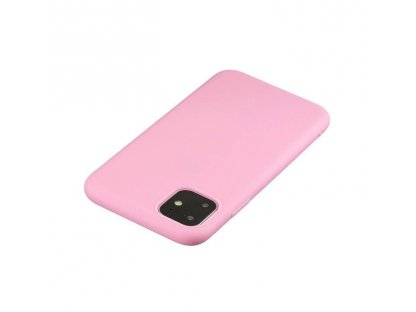 Silicone Case elastické silikonové pouzdro iPhone 11 Pro růžové