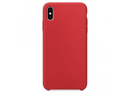 Silicone Case elastické silikonové pouzdro iPhone XS Max červené