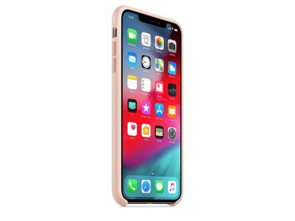 Silicone Case elastické silikonové pouzdro iPhone XS Max růžové