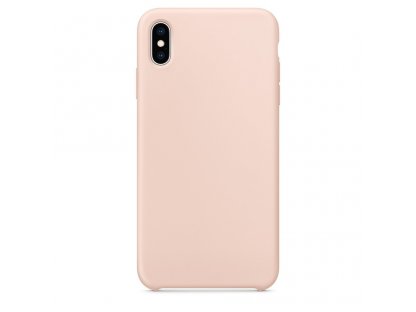 Silicone Case elastické silikonové pouzdro iPhone XS Max růžové