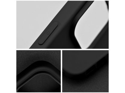 SILICONE Case for IPHONE 15 PLUS black