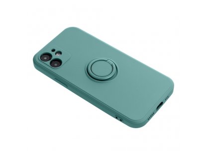 Pouzdro SILICONE RING pro IPHONE 15 - černé