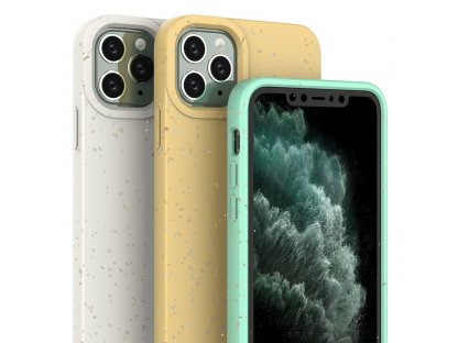 Silikonové pouzdro Eco Case pro iPhone 11 Pro, bílé