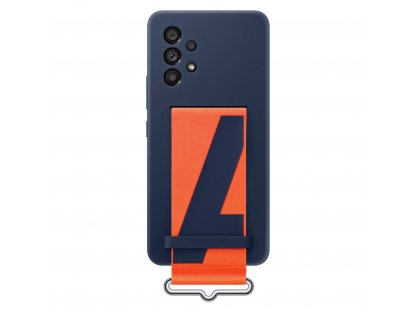 Silikonové pouzdro pro pro Samsung Galaxy A53 5G navy blue (EF-GA536TNEGWW)