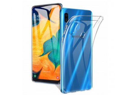 Silikonový kryt pro Samsung Galaxy A20e - průhledný