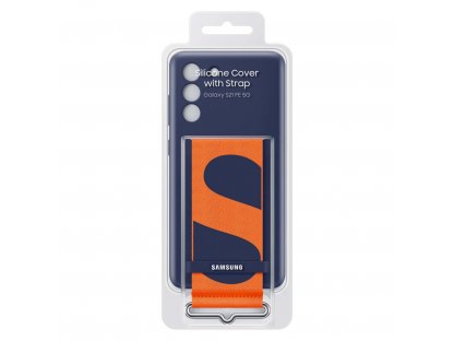 Silikonový kryt pro Samsung Galaxy S21 FE navy blue (EF-GG990TNE)