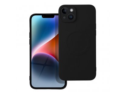 Silikonový zadní kryt Mag Cover pro IPHONE 14 PLUS černý