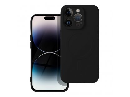 Silikonový zadní kryt Mag Cover pro IPHONE 14 PRO černý