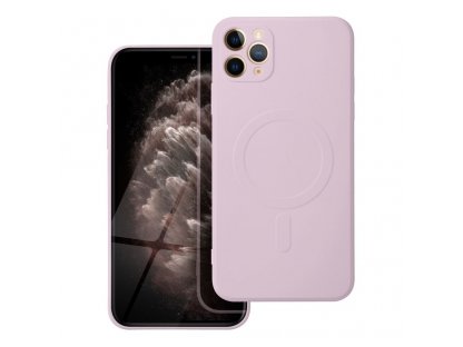 Silikonový zadní kryt Mag pro IPHONE 11 PRO MAX růžový