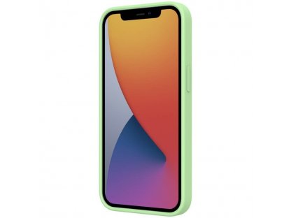 Silky Magnetic Silikonový zadní kryt s krytkou fotoaparátu telefonu pro iPhone 13 Pro Max Mint zelený