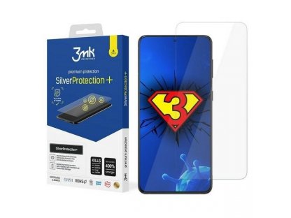 Silver Protect+ Samsung G996 S21+ anti mikrobní fólie s montáží na mokro