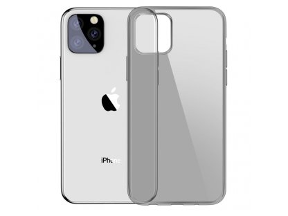 Simple Series Case průsvitné gelové pouzdro iPhone 11 Pro černé (ARAPIPH58S-01)