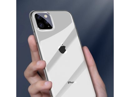 Simple Series Case průsvitné gelové pouzdro iPhone 11 Pro černé (ARAPIPH58S-01)