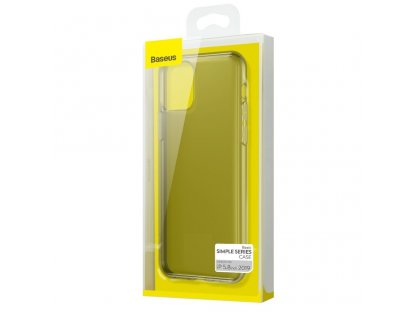 Simple Series Case průsvitné gelové pouzdro iPhone 11 Pro černé (ARAPIPH58S-01)