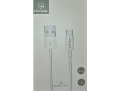 SJ284 Datový Kabel microUSB bílý (EU Blister)