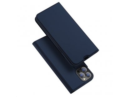 Skin Pro pouzdro s flipovým krytem iPhone 13 Pro Max modré