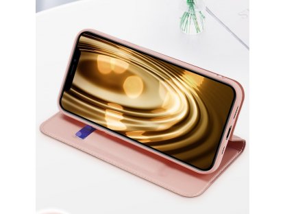 Skin Pro pouzdro s flipovým krytem iPhone 13 růžové