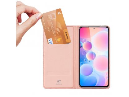 Skin Pro pouzdro s flipovým krytem Xiaomi Redmi K40 Pro+ / K40 Pro / K40 / Poco F3 růžové