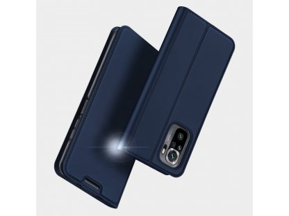 Skin Pro pouzdro s flipovým krytem Xiaomi Redmi Note 10 / Redmi Note 10S modré