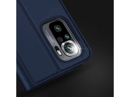 Skin Pro pouzdro s flipovým krytem Xiaomi Redmi Note 10 / Redmi Note 10S modré