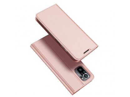 Skin Pro pouzdro s flipovým krytem Xiaomi Redmi Note 10 / Redmi Note 10S růžové