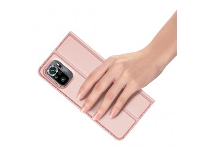 Skin Pro pouzdro s flipovým krytem Xiaomi Redmi Note 10 / Redmi Note 10S růžové