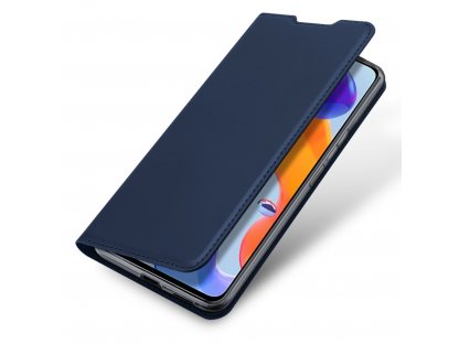 Skin Pro pouzdro s flipovým krytem Xiaomi Redmi Note 11 Pro+ 5G / 11 Pro 5G / 11 Pro modré