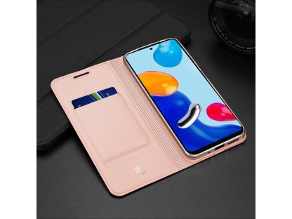 Skin Pro pouzdro s flipovým krytem Xiaomi Redmi Note 11S / Note 11 růžové